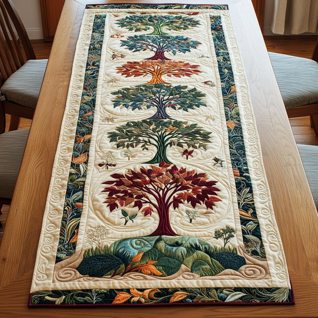 Woodland Bloom Table Runner
