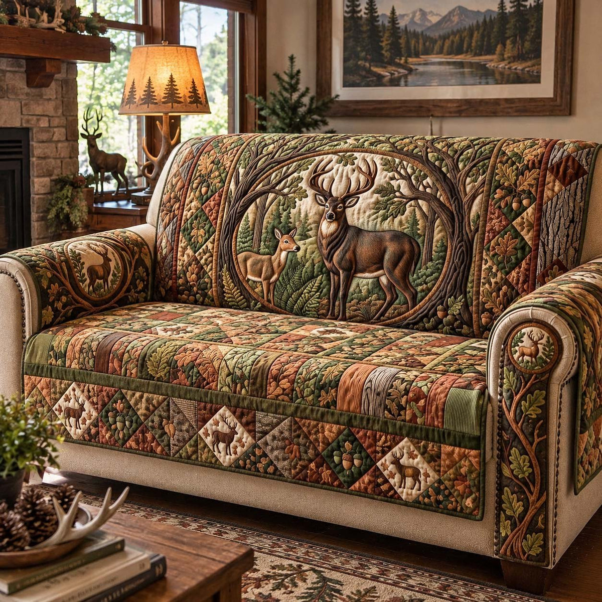 Woodland Buck Legacy Sofa Cover