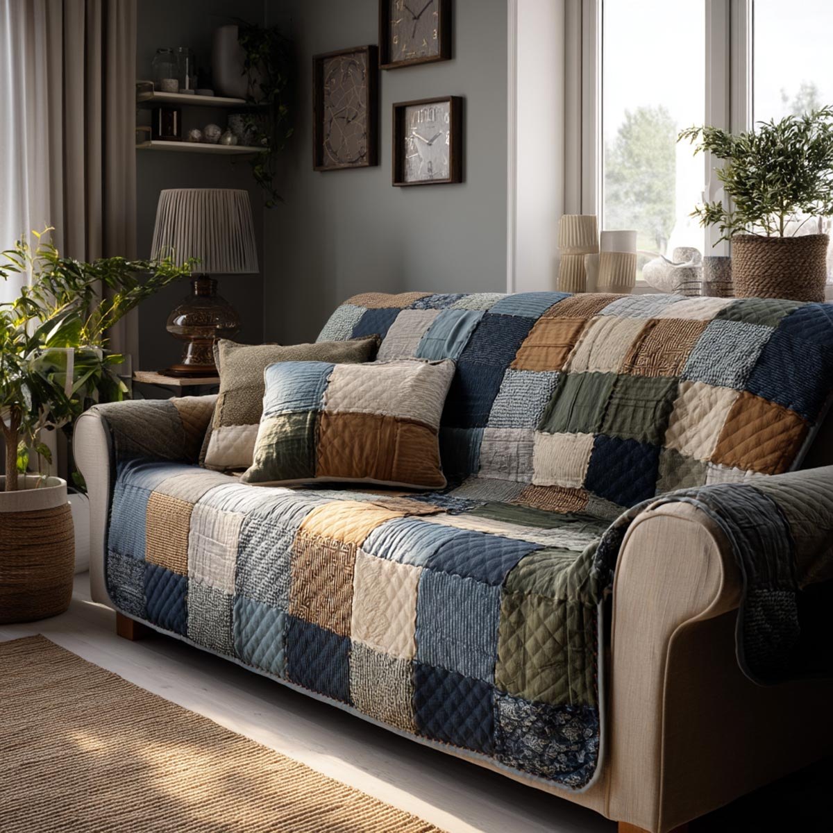Woodland Calm Sofa Cover