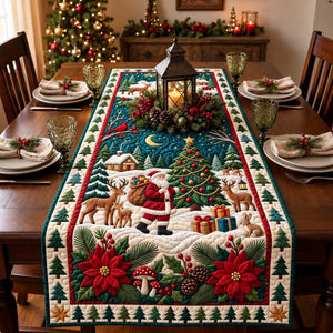 Woodland Christmas Magic Table Runner - Made to Order