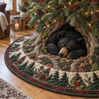 Woodland Dreams Under the Tree Christmas Tree Skirt