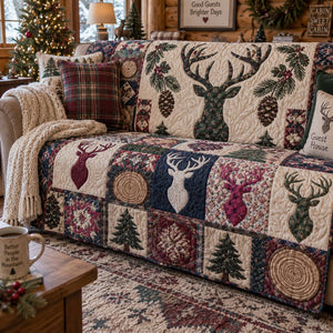 Woodland Elk Heritage Sofa Cover - Made to Order