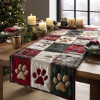 Woodland Paws Table Runner