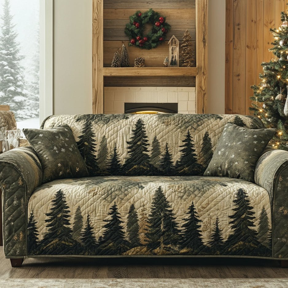 Woodland Peace Curtains Sofa Cover
