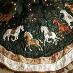 Woodland Steeds Christmas Tree Skirt
