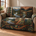 Woodland Story Panels Sofa Cover