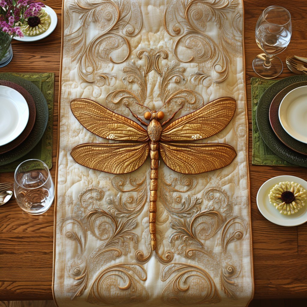 Woven Wings Table Runner