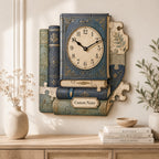 Puzzle Lover Custom Name Wall Clock — personalized with a custom name