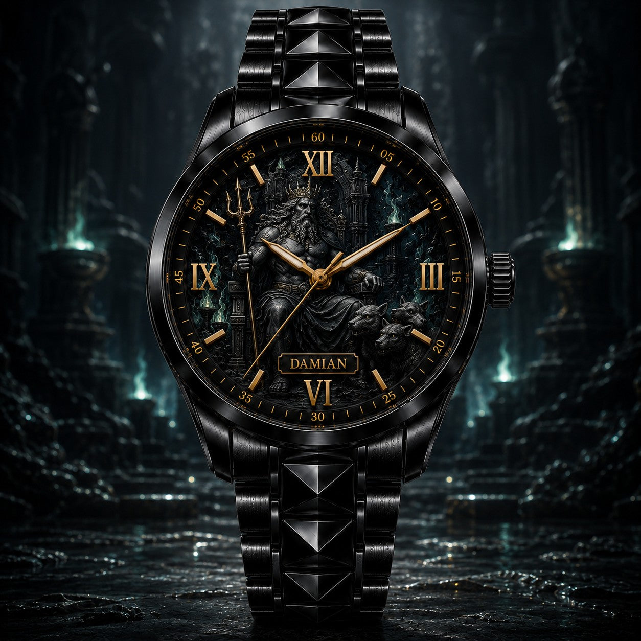 Custom Name Watch — personalized with a custom name