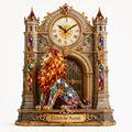 Royal Entryway Custom Name Wall Clock — personalized with a custom name