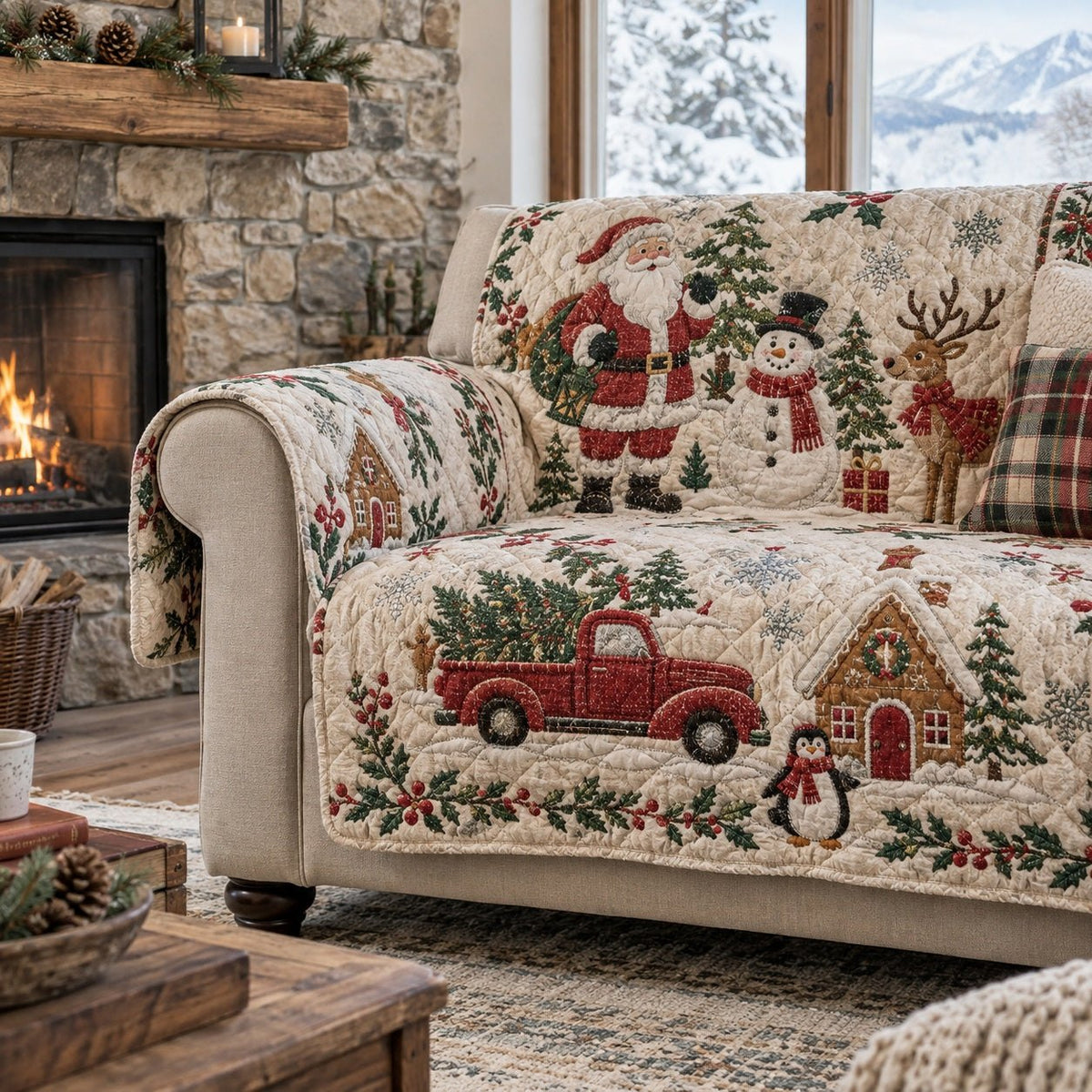 Yule Vintage Hauler Sofa Cover