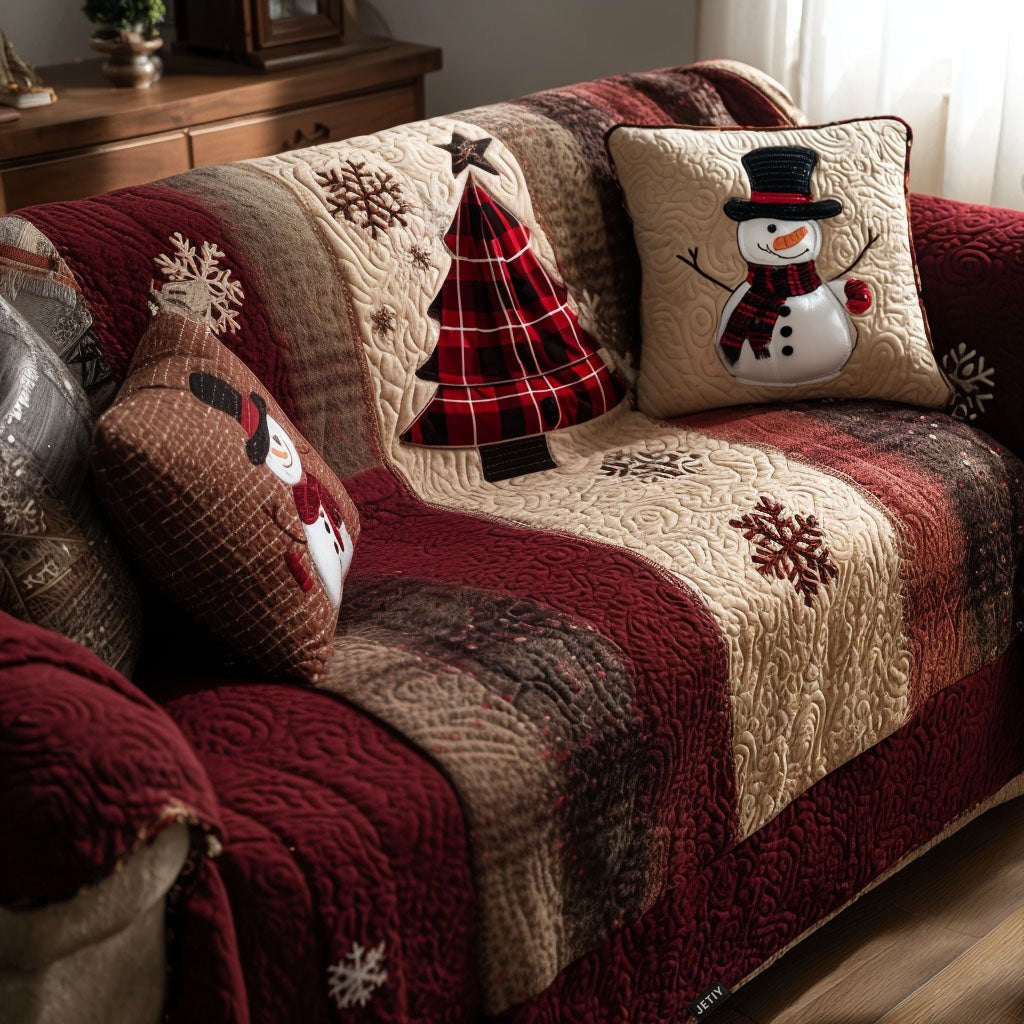 Yuletide Bloom Sofa Cover