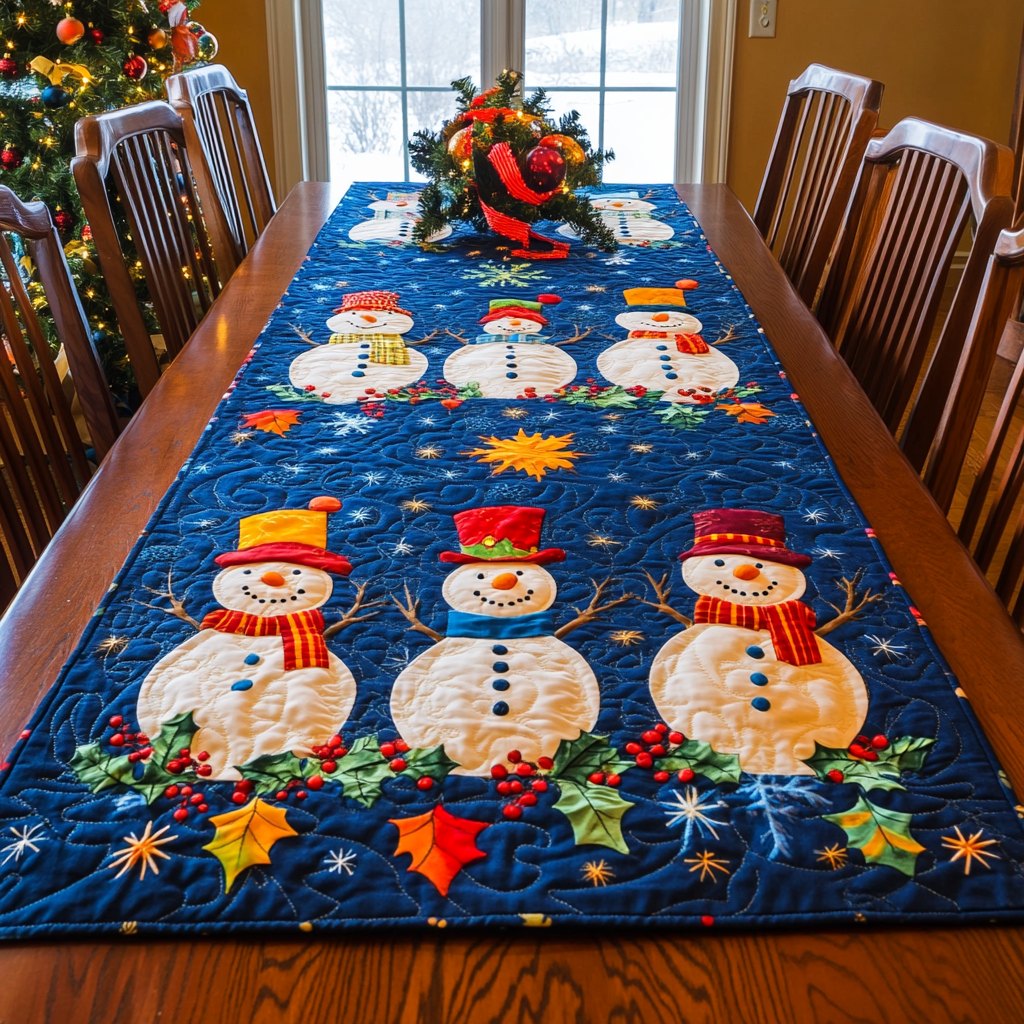Yuletide Carol Table Runner