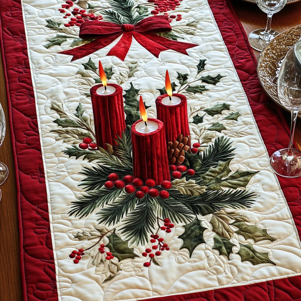 Yuletide Glow Table Runner