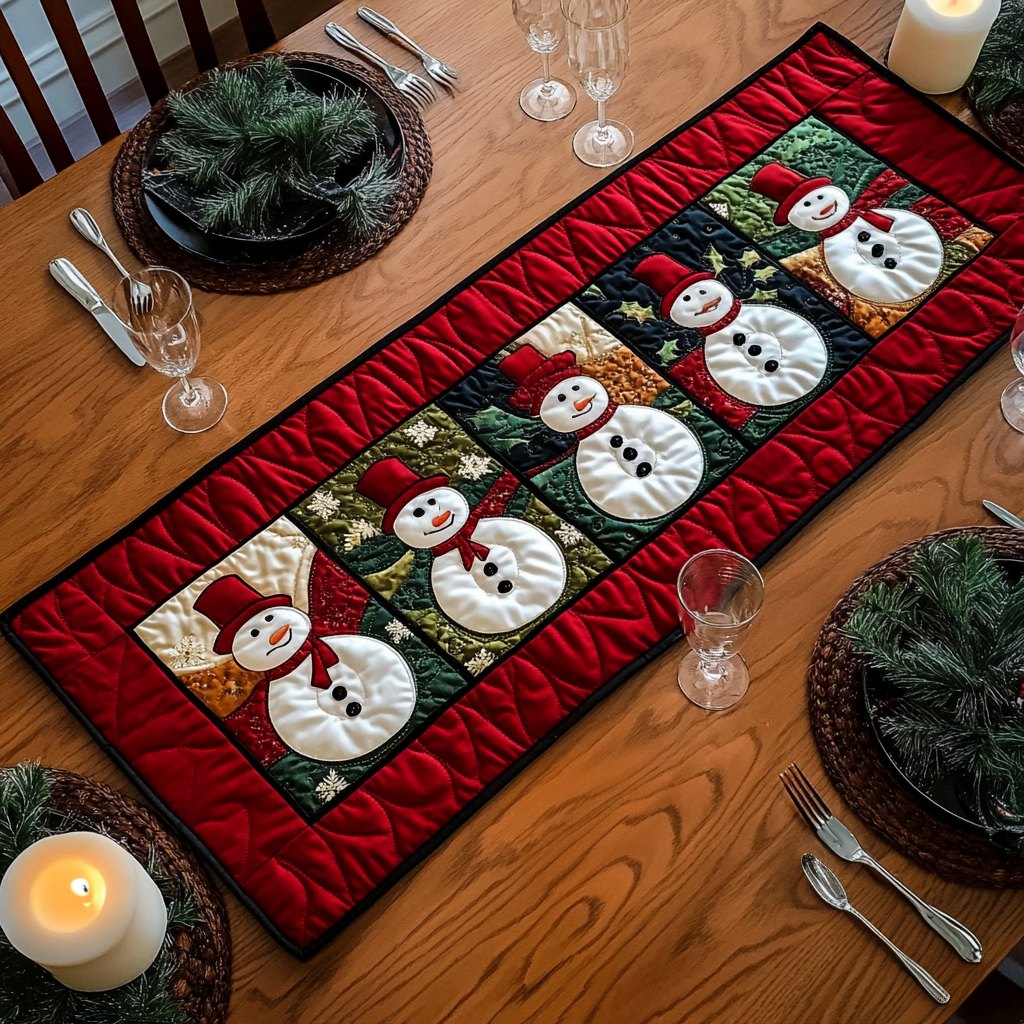 Yuletide Joy Table Runner