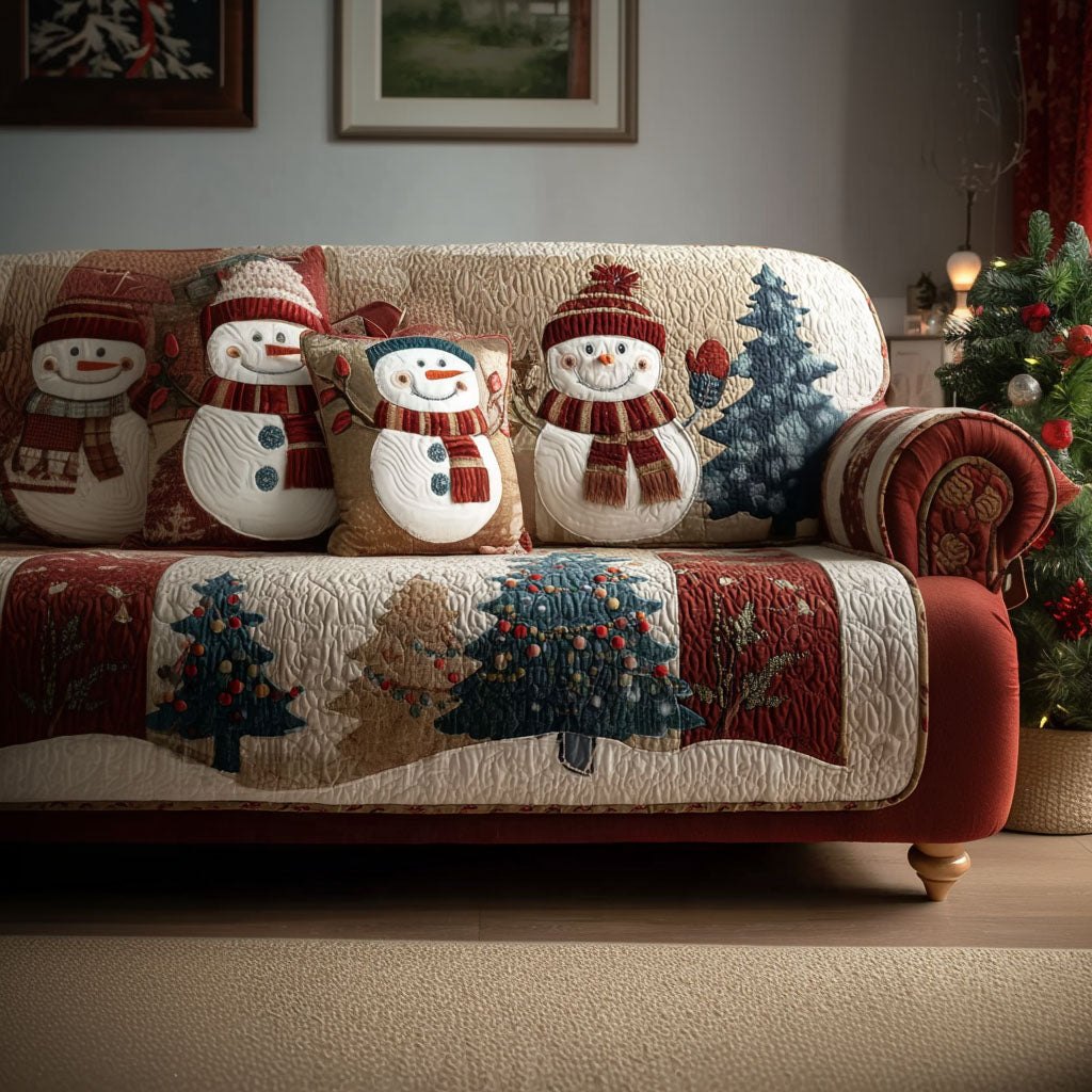 Yuletide Little Friends Sofa Cover