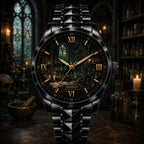 Custom Dark Apothecary Laboratory Watch — personalized with a custom name