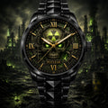 Custom Nuclear Skull Watch — personalized with a custom name