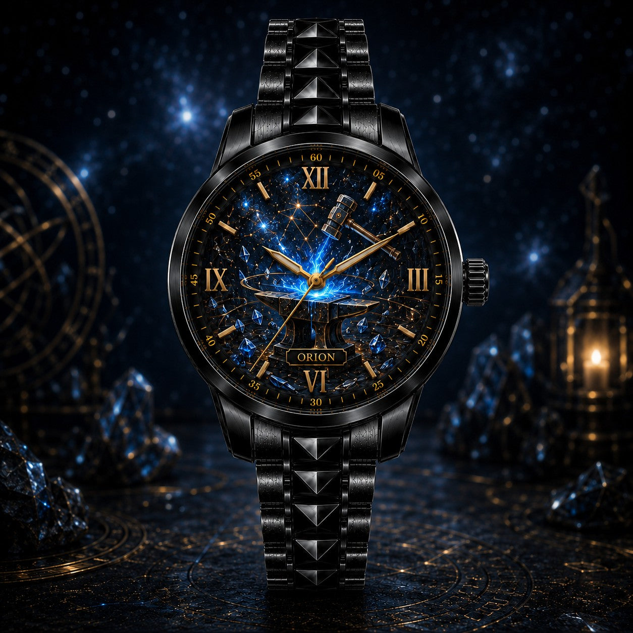 Custom Personalized Starforged Blacksmith Watch — personalized with a custom name