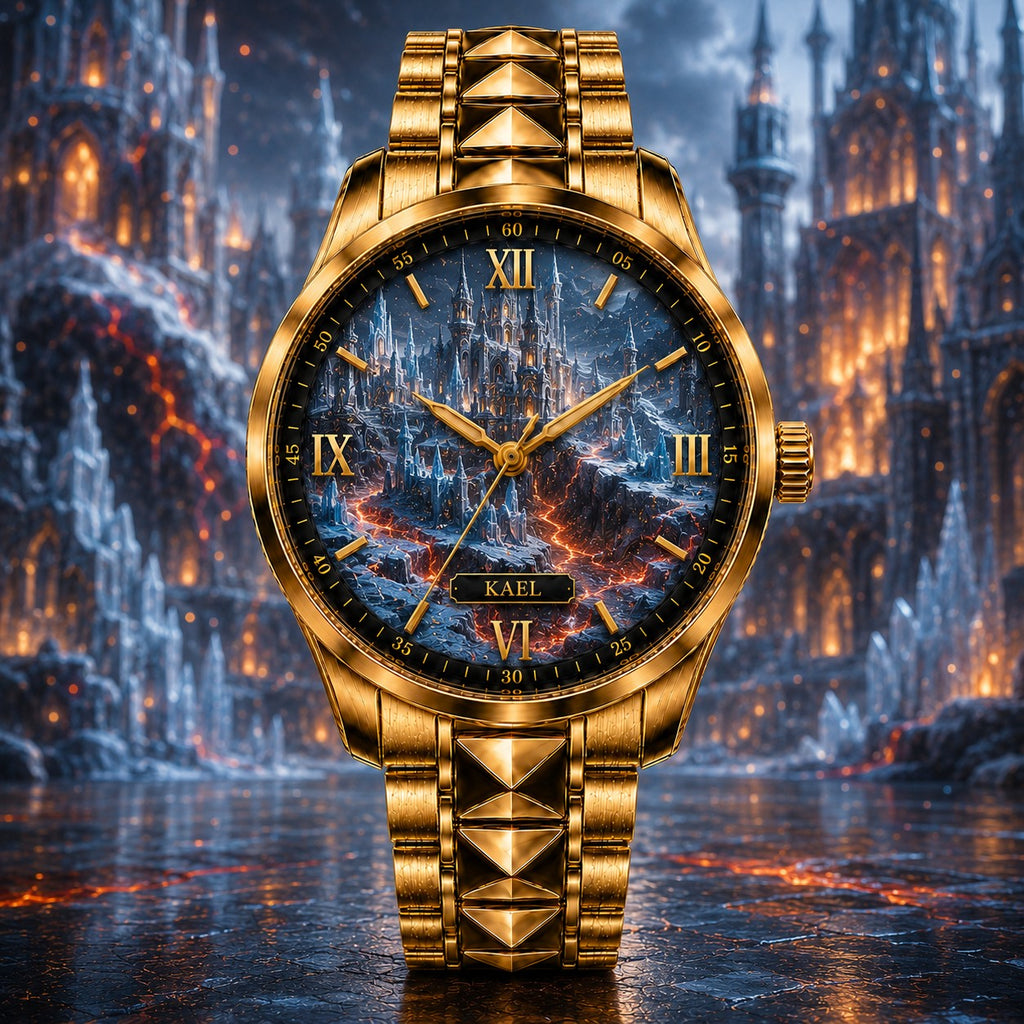 Custom Personalized Icefire Citadel Watch — personalized with a custom name