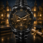 Personalized Graduation Watch with a custom name set into the design