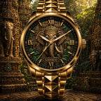 Personalized Elephant Watch with a custom name set into the design
