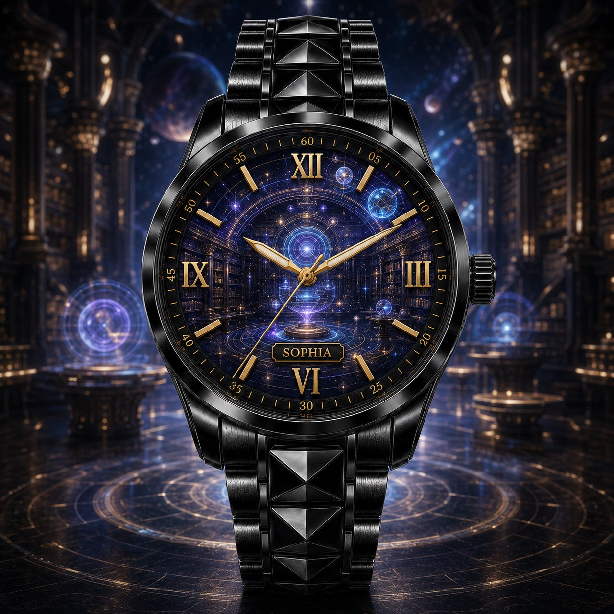 Custom Name Watch — personalized with a custom name