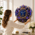 Personalized royal dragon Custom Name Wall Clock — personalized with a custom name