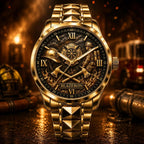 Personalized Firefighter Watch III with a custom name set into the design