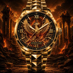 Personalized Phoenix Watch with a custom name set into the design
