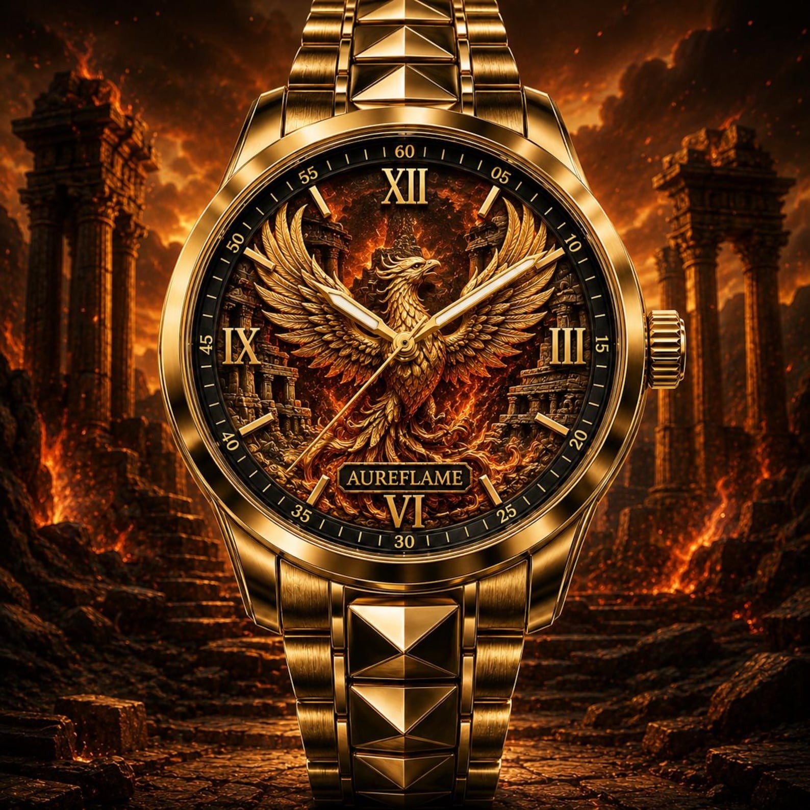 Custom Phoenix Watch — personalized with a custom name