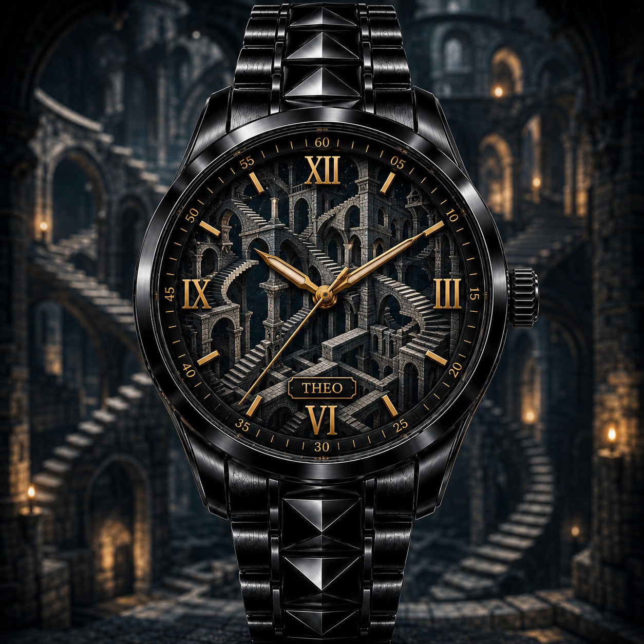Custom Name Watch — personalized with a custom name