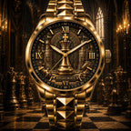 Personalized Chess Watch with a custom name set into the design