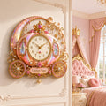 Carriage Custom Name Wall Clock — personalized with a custom name