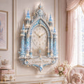 Princess Nursery Custom Name Wall Clock — personalized with a custom name