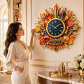 Personalized cocktail bar wall clock — personalized with a custom name