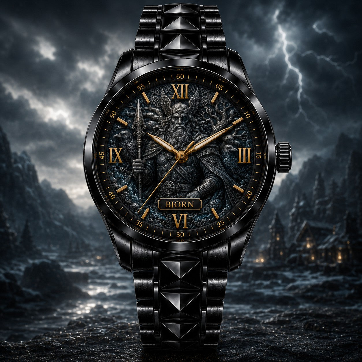 Custom Name Watch — personalized with a custom name