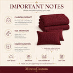 Important notes before ordering a made-to-order bedding set