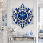 Personalized figure skating wall clock — personalized with a custom name