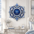Personalized figure skating wall clock — personalized with a custom name