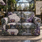 One sofa cover with an original Orchid Precisionlight Executive Conservatory and monumental jewel depth.