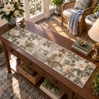 One table runner with an original Magnolia Veranda Reading Nest, dimensional magnolias, veranda windows and reading-nook depth.