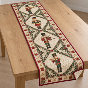 Nutcracker Orchestra Diamond Table Runner