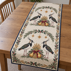 Lapwing Wheat Pear Stars Table Runner