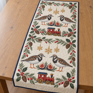 Turnstone Fig Toy Train Stars Table Runner