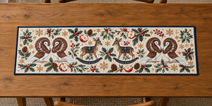 Jacobin Apple Rocking Dikdik Table Runner