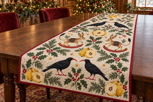 Chough Quince Rocking Jerboa Table Runner