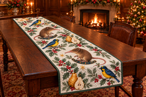 Euphonia Pear Rocking Solenodon Table Runner