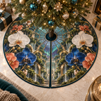 One tree skirt with an original Orchid Auroraglass Atrium Salon and monumental jewel depth.