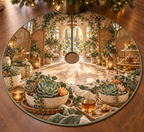 One tree skirt with an original Succulent Amber Hospitality Tea Atrium and maximum optical depth.
